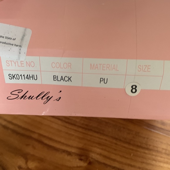 Shully’s Ankle Boots- size 8 (New) - Picture 3 of 5